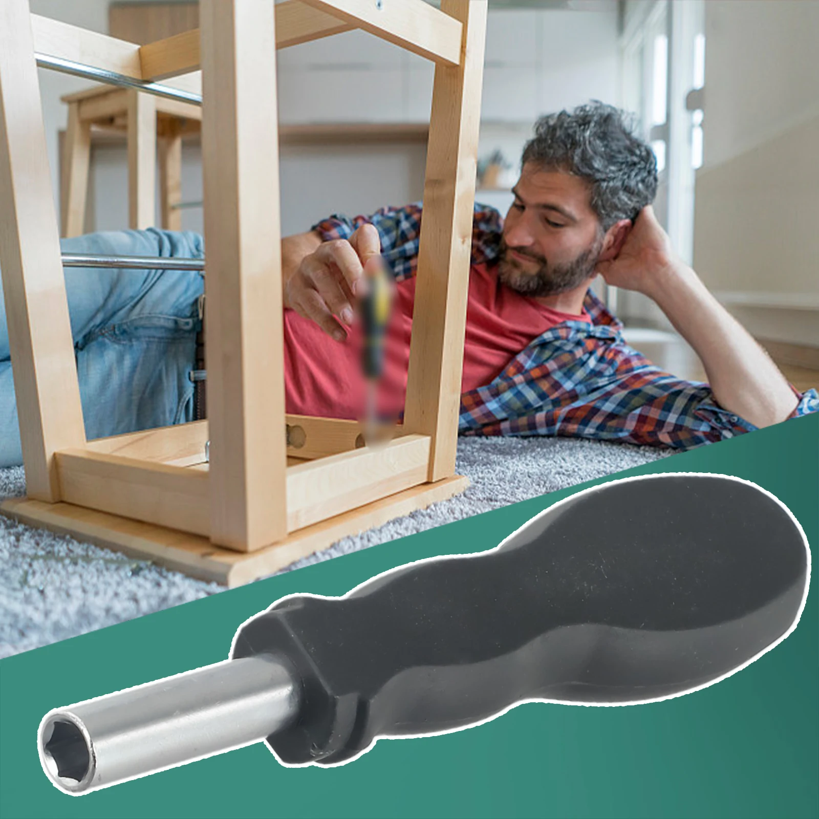 6.35 مللي متر لينة قبضة المطاط سداسية 126 مللي متر مفك بت تمديد مقبض أداة أدوات كهربائية للكهربائي جودة عالية