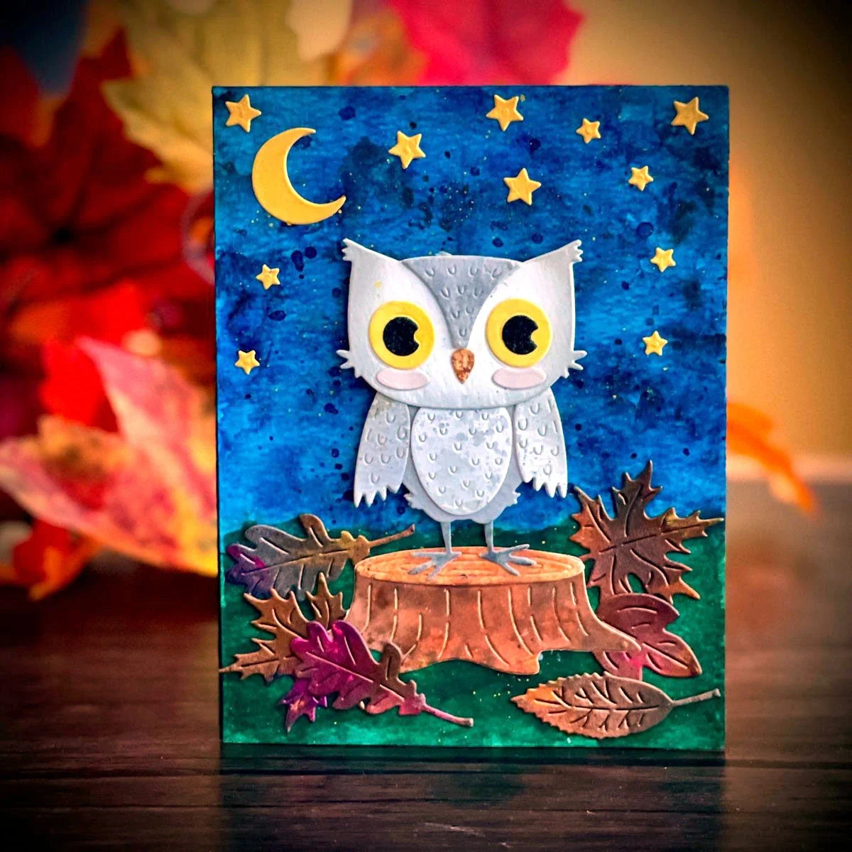 September 2026 New Clubs Autumn Owl Sunflowers Metal Cutting Dies Clear Stamps Stencil Hot Foil For DIY Greeting Card Scrapbook
