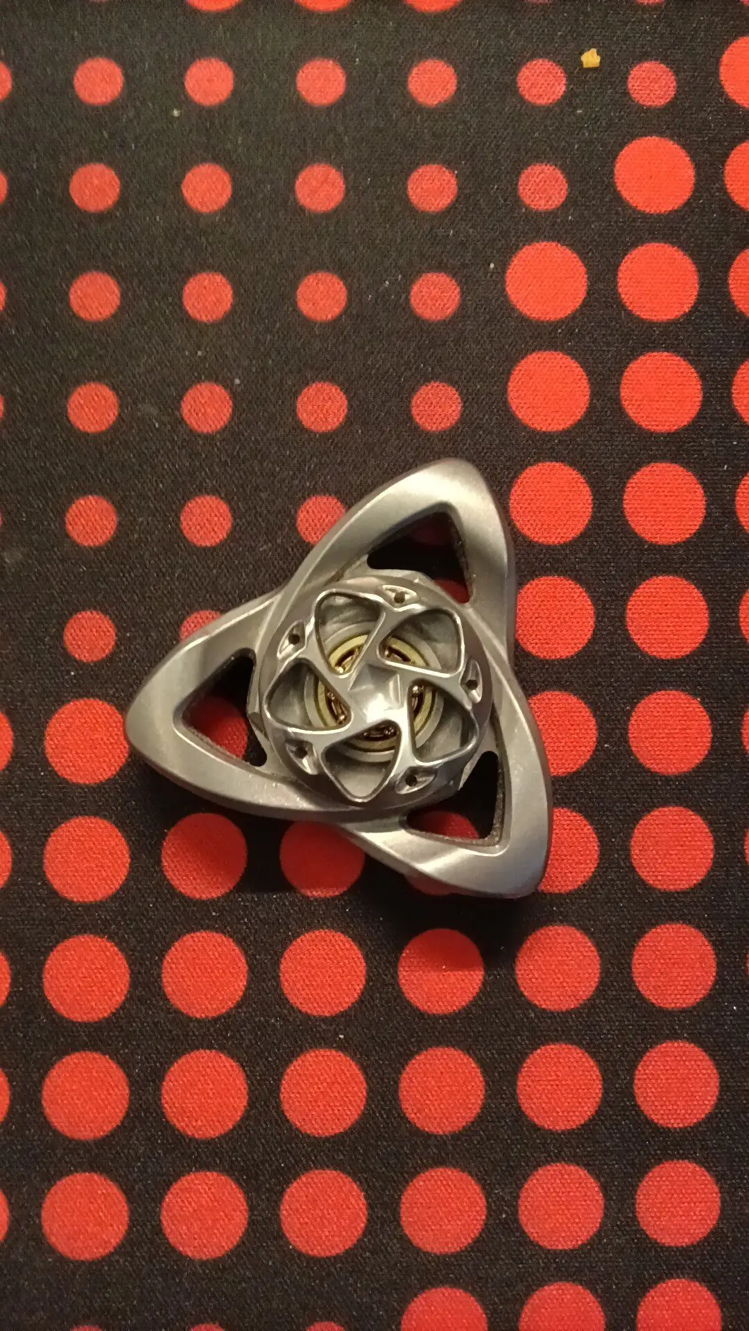 Used EDC YH 2.0 Gyro Steel Stone Wash EDC Decompression Toy