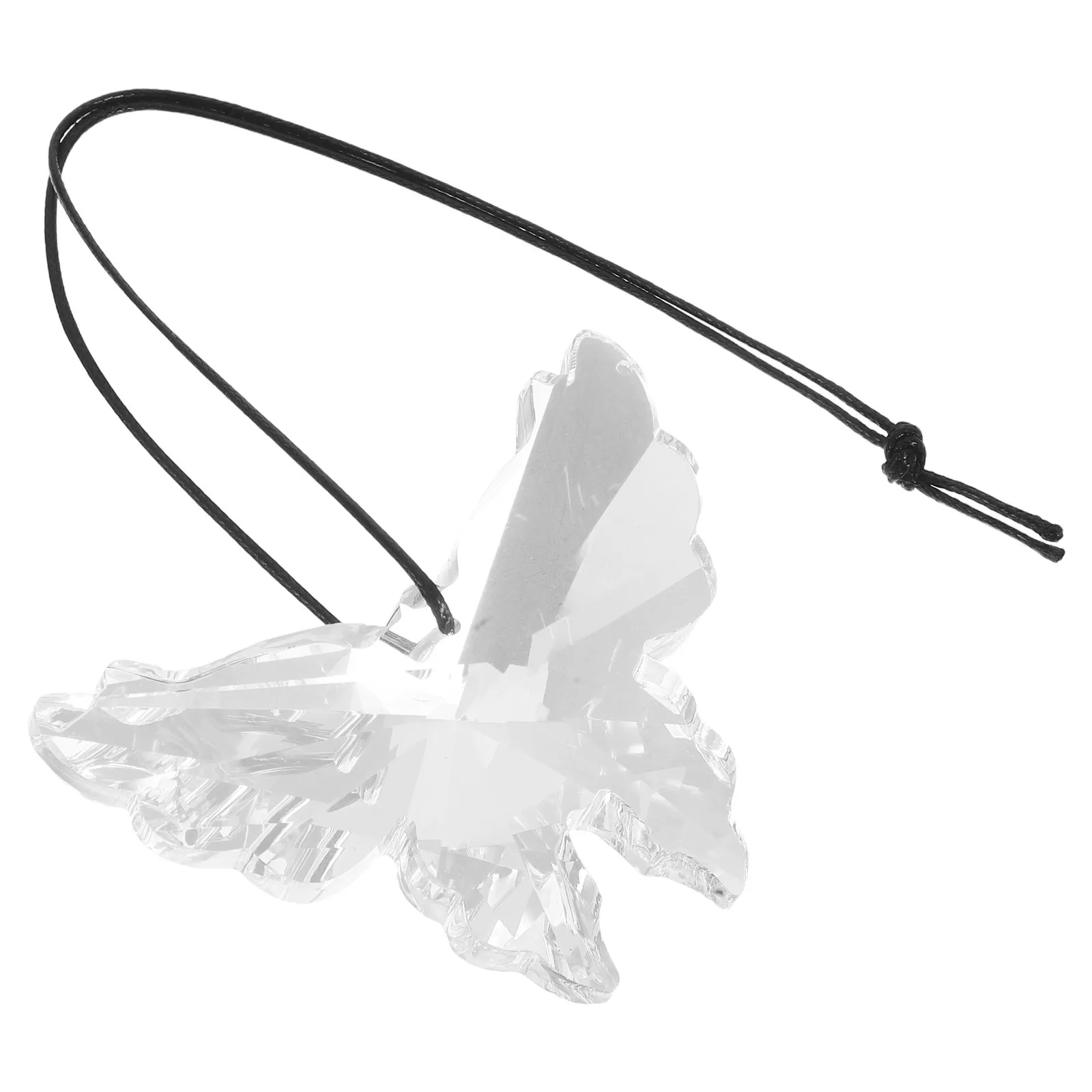 화려한 크리스탈 나비 썬캐쳐 걸이 장식 창문 정원 파티오 펜던트 야외 걸이 유리 나비 장식품