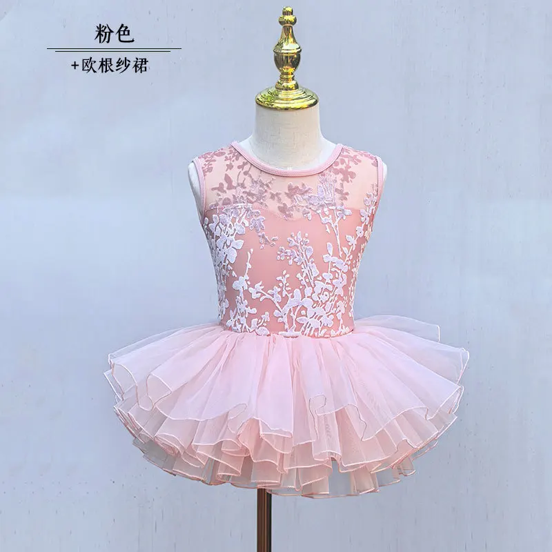 Costume de danse pour filles, justaucorps de gymnastique, robe de princesse, Costume de danse pour femmes, justaucorps de Ballet professionnel, Tutu, article pour filles