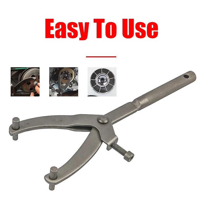 Y-Type Flywheel Wrench Belt Disc Magneto Fixing Clip Flywheel Caliper Clutch Flywheel Pulley Sprocket Spanner For Scooter Repair