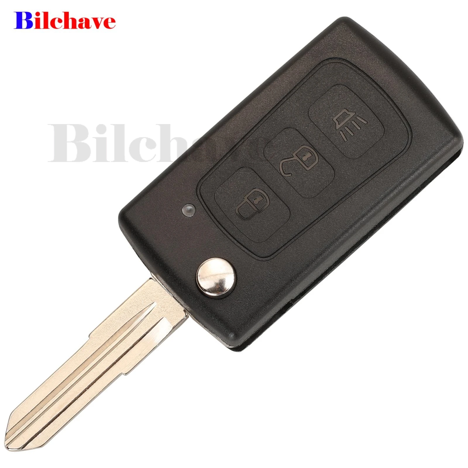 jingyuqin 3 Buttons Flip Smart Remote Car Key 434Mhz ID48 Chip For Great Wall Haval Hover H5 Factory Uncut Blade Replacement