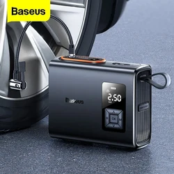 Baseus Wireless Tire Inflator Pump Portable Air Compressor for Car Motorcycle Bicycler Pressure Injector Tyre Electric Inflation