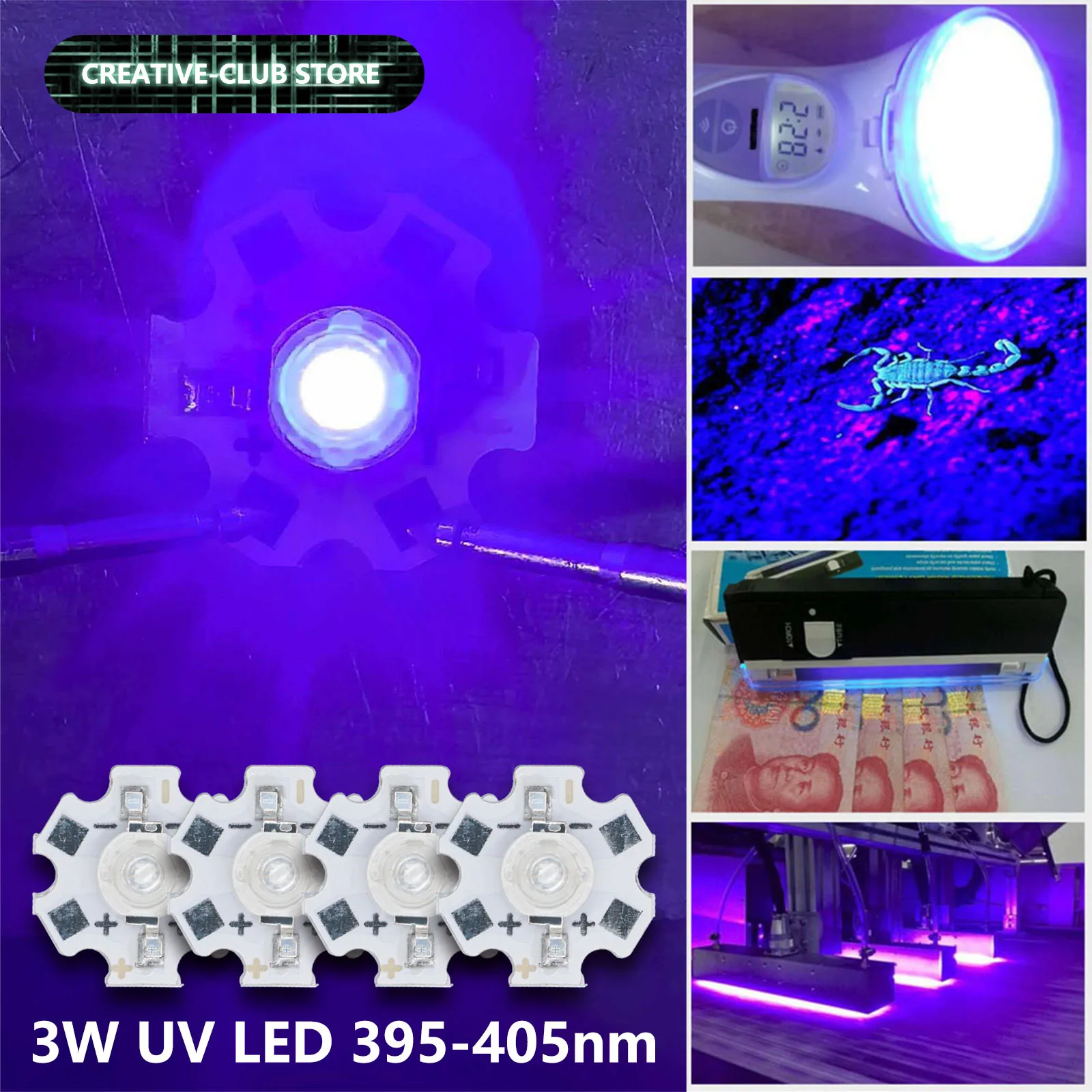 395Nm 405Nm 3W Mini… - image