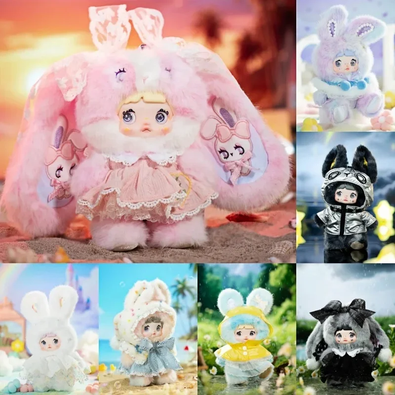 Nuova autentica serie di previsioni del tempo Nommi bambola cieca in peluche bambola fatta a mano bambola da gioco alla moda collezione regalo di ornamenti per il desktop