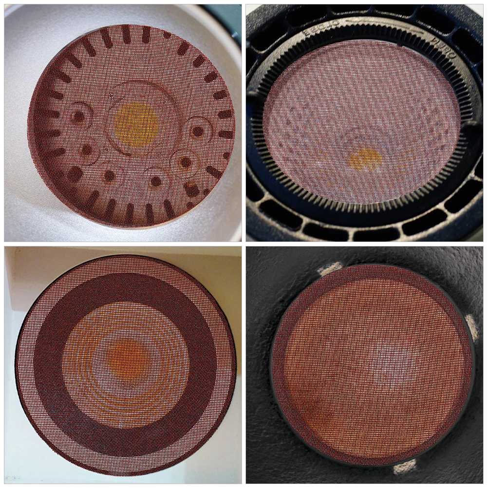 

2 Pcs Shading Film Spotlight Downlight Cover Child Diffuser Lamp Shades Cloth LED Bulb