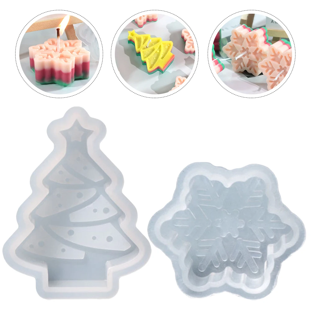 

Christmas Tree Mold Molds for Candles Silicone Epoxy Resin Making Mould Ornament