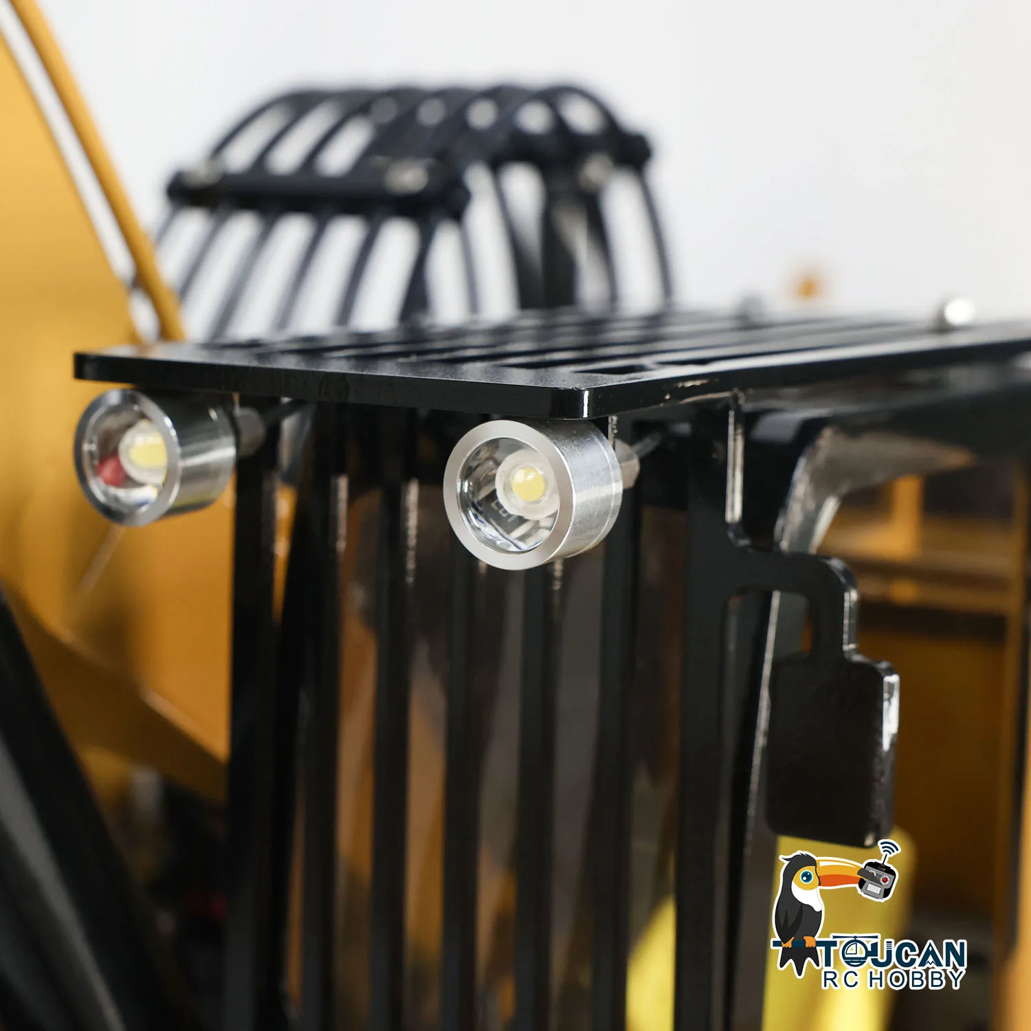 Maszyna o dużej wytrzymałości RTR 385CF RC koparka hydrauliczna 1/8 pilot gigantyczna koparka pojazd budowlany światła bezszczotkowy ESC