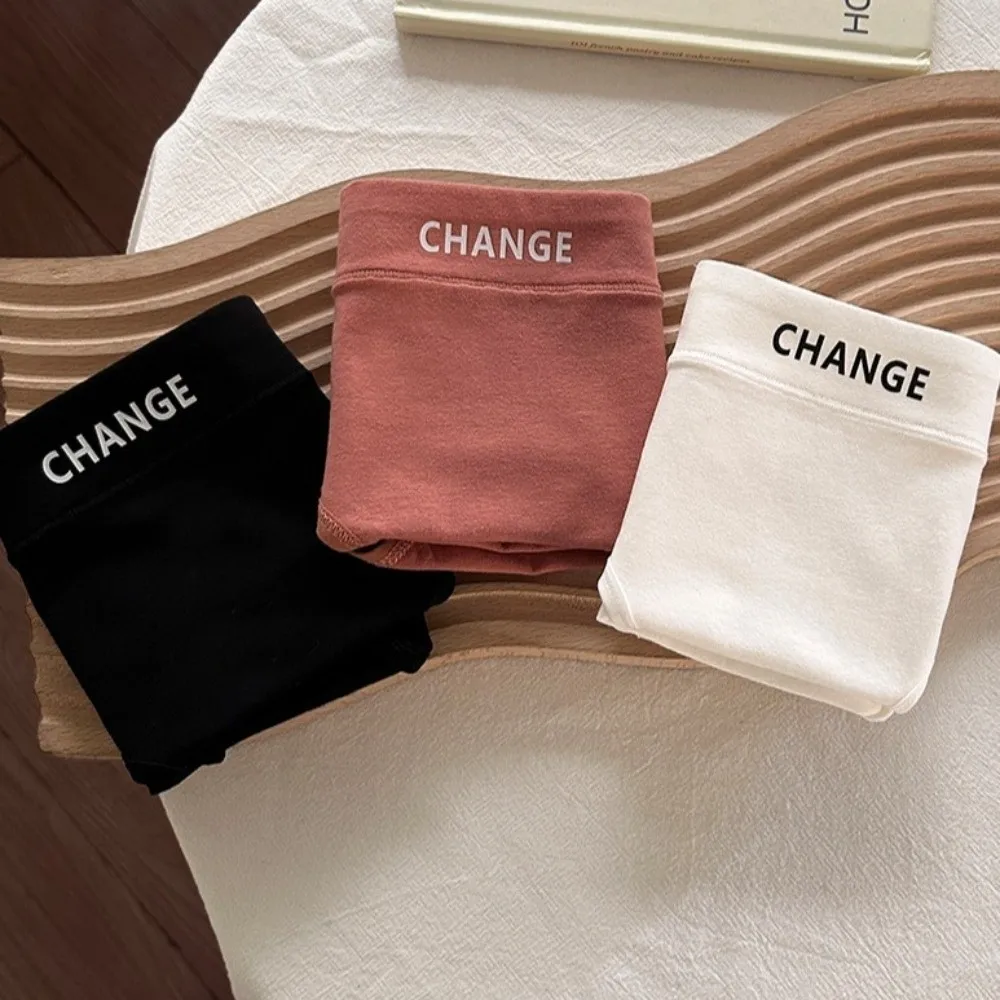 

Женские хлопковые трусики с английскими буквами и буквами, хлопковые бесшовные хлопковые трусы с надписью, женское нижнее белье, мягкие тонкие