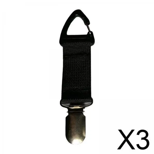 

Travel Hat Clip Compact Cap Holder Lightweight Webbing Accessory for Purse Backpack Sun Hats