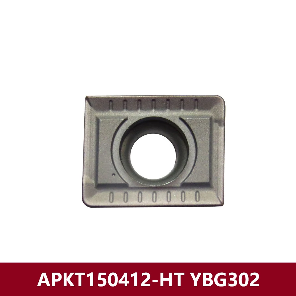 

Original APKT150412-HT YBG302 Carbide Inserts CNC Lathe Holder APKT 150412 HT APKT150412 Milling Cutter Tools APKT1504 APKT15