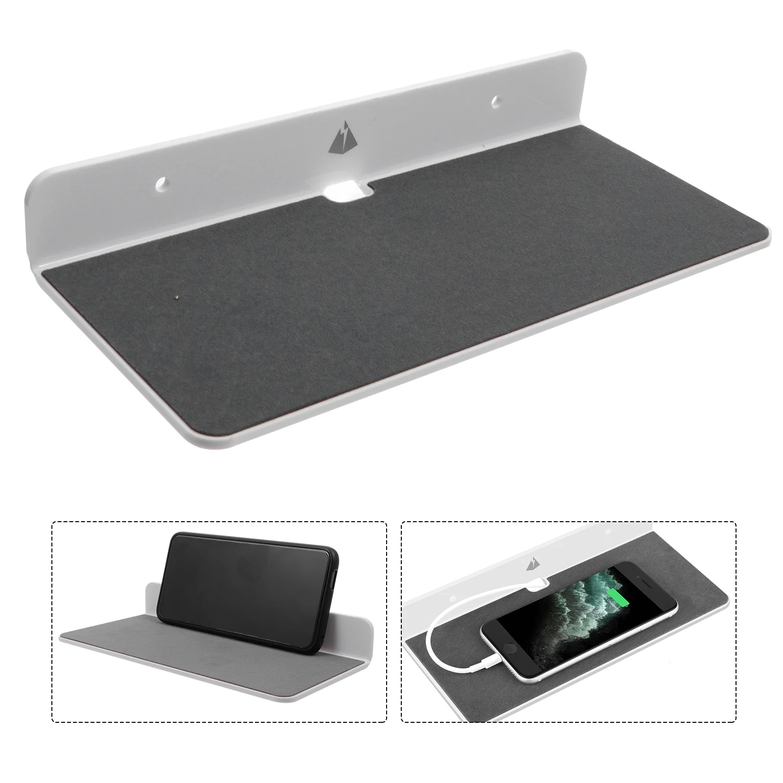 

Tablet Support Multi-purpose Storage Rack Wall Shelf Toy Phone Multifunctional Holder Mounted Shelves Acrylic Hanging Office