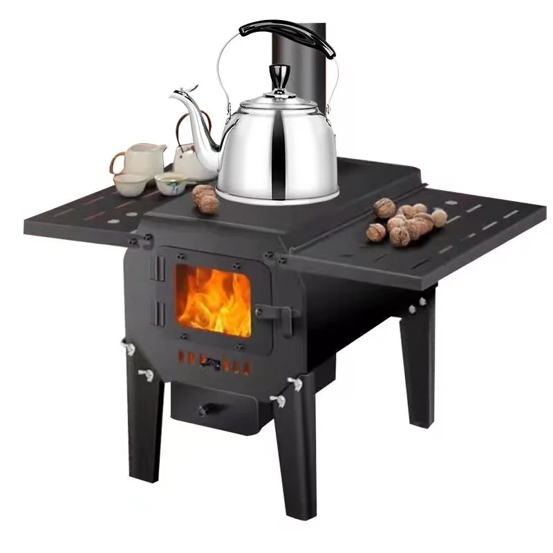 Indoor firewood outdoor heating Household multi-functional rural stove Firewood-coal dual-purpose stove New cooking and heating