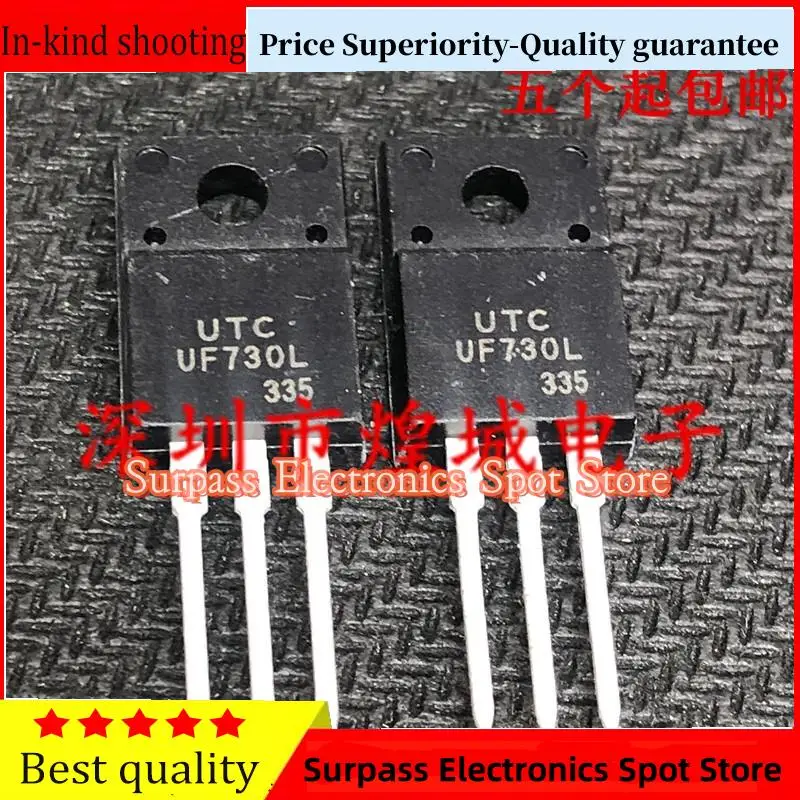 10PCS-100PCS  UF730L  MOS TO-220F 400V 5.5A  Price Superiority-Quality guarantee