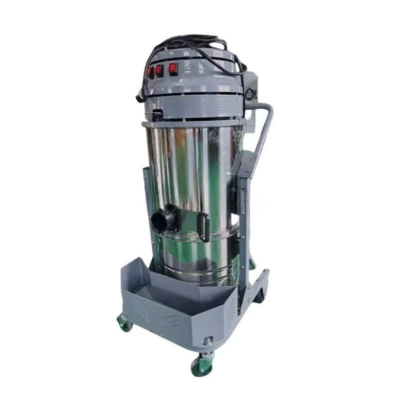 Commercial High-power Dry-wet Industrial Vacuum Cleaner for Car Washes, Garages or Factories view 6
