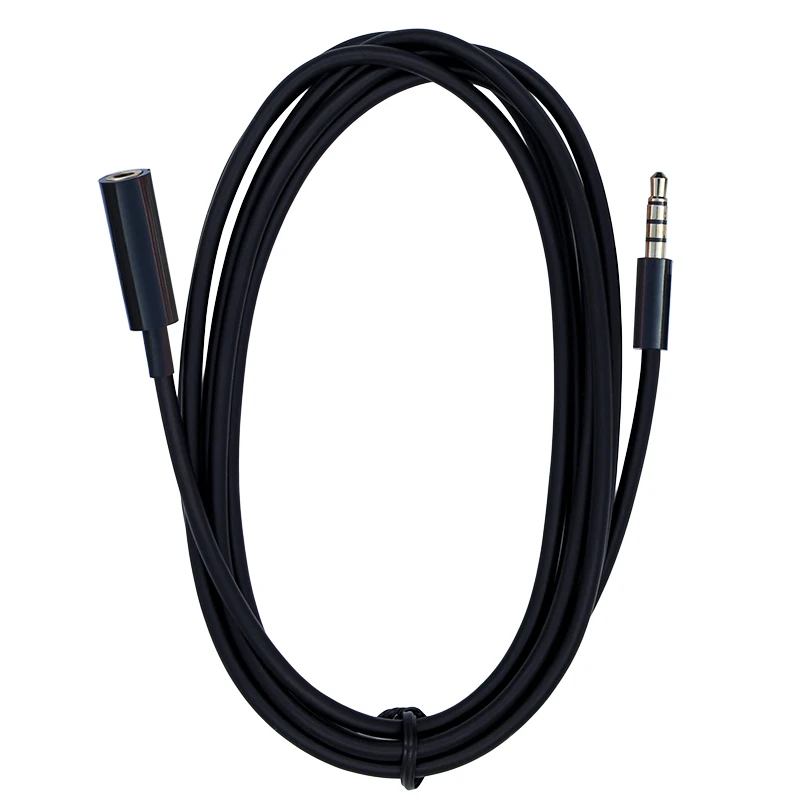 1m Stereo 3.5mm 4 Pole Male to Female Audio Extension Cable