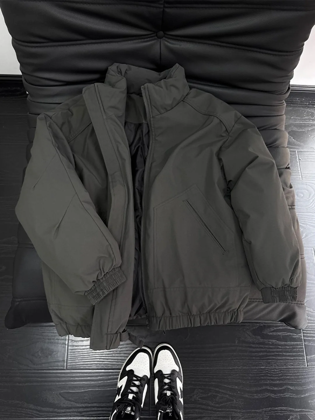 

Мужская свободная теплая хлопковая куртка-бомбер в американском ретро-стиле, зимняя повседневная универсальная верхняя одежда