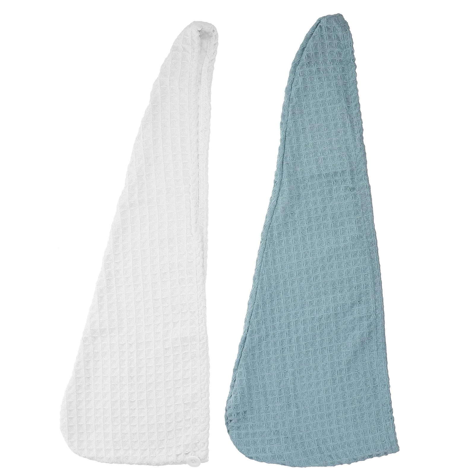 2Pcs Hair-Drying Towels for Women Thickened Soft Microfiber Dry Hair Caps Heat Damage Prevention Frizz Control Gift