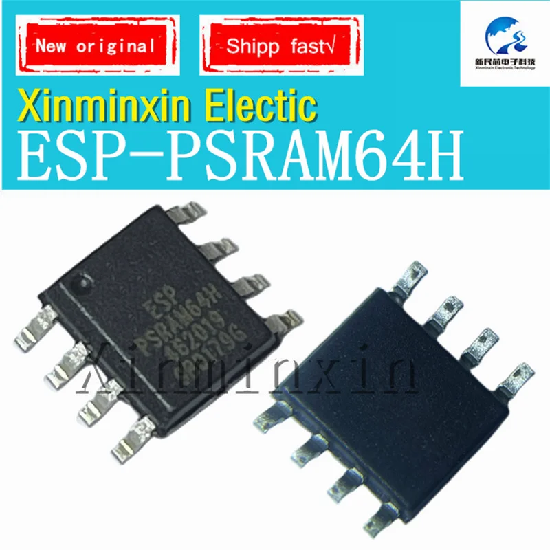 5PCS/LOT ESP-PSRAM64H ESP PSRAM64H SOP SMD IC Chip 100% New Original In Stock