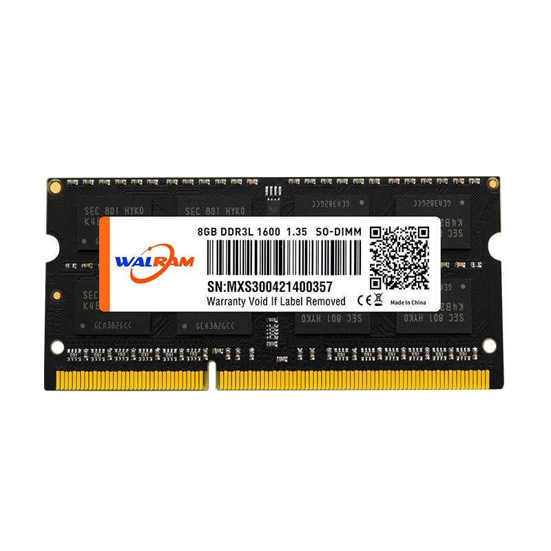WALRAM-Memoria Ram DDR4 DDR3 para portátil, 4GB, 8GB, 16G, 1600, 1333, 1866 MHz, DDR3L, 2133, 2400, 2666MHz 4