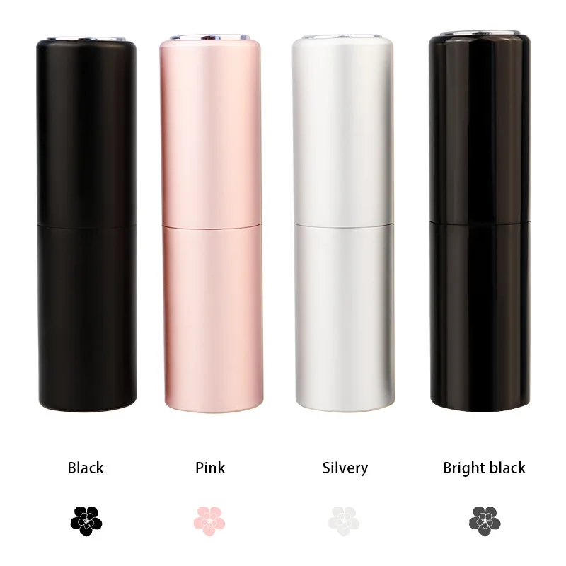 20ml Metal Aluminum Refillable Perfume Bottle Glass Liner Cosmetic Spray Bottle Travel Empty Bottle Sub-Bottle Water Atomizer