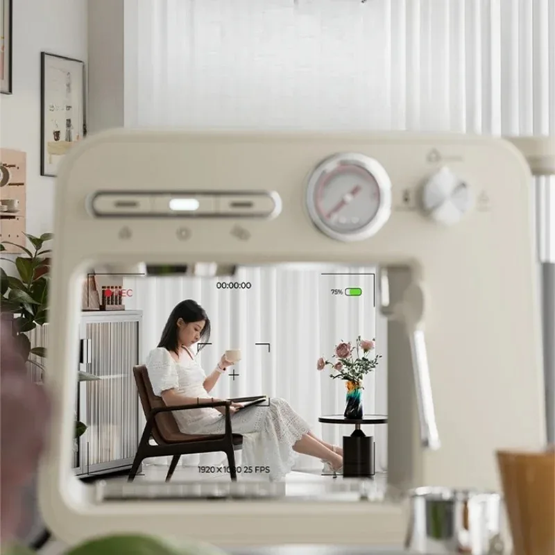 Light Luxury Italian Coffee Machine Full Semi-automatic Boutique Concentrated American Integrated Steam Milk Foam Latte