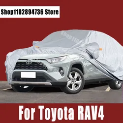 For Toyota RAV4 Car Covers Outdoor Sun uv protection Dust Rain Snow Protective Auto Protective cover