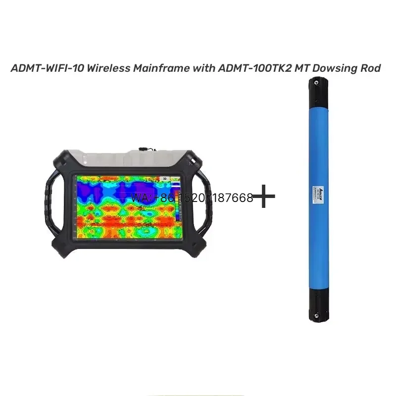 Wmwmnu for AIDU Rod Dam Pipe Leakage Detection Equipment Model ADMT 100YJ with Central Control Host and 100m Detection