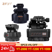 ZIFON YT-2000 YT-1200 AI Smart Face Following Motorized Rotating Panoramic Head Tripod Stabilizer for Phones Cameras