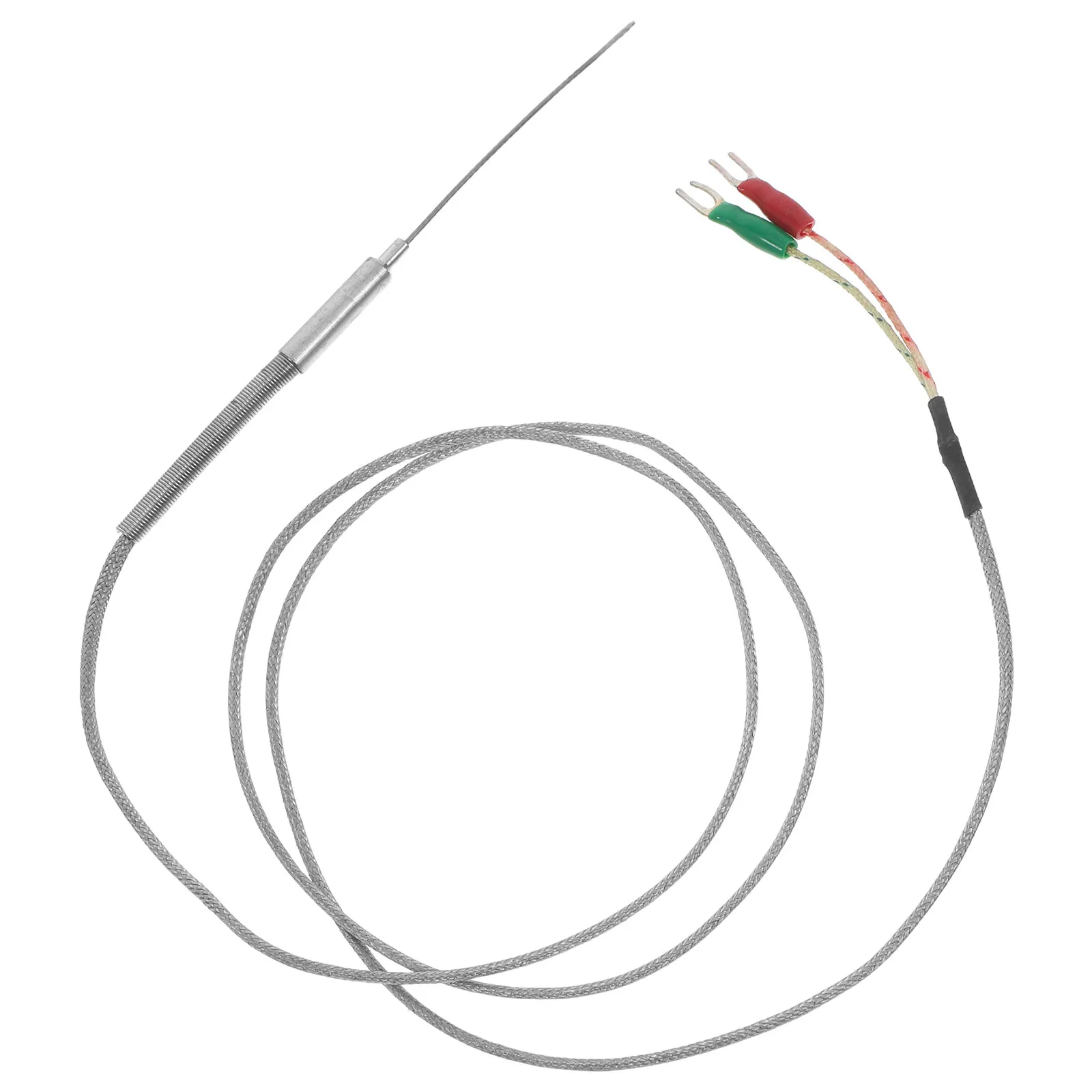 K-Type Thermocouple Probe Slim Precision Temperature Sensor Fast Response Industrial Oven Furnace Water Meat