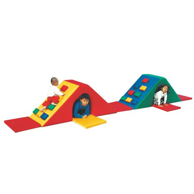 

Foam Climbing Blocks Toddler Soft Play Equipment Module Block Set Soft Zone Climb and Crawl Activity Play Toy for Nursery School