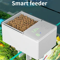 Automatic timed feeder  intelligent fish feeder for small household timed feeding of aquarium for ornamental fish and turtle