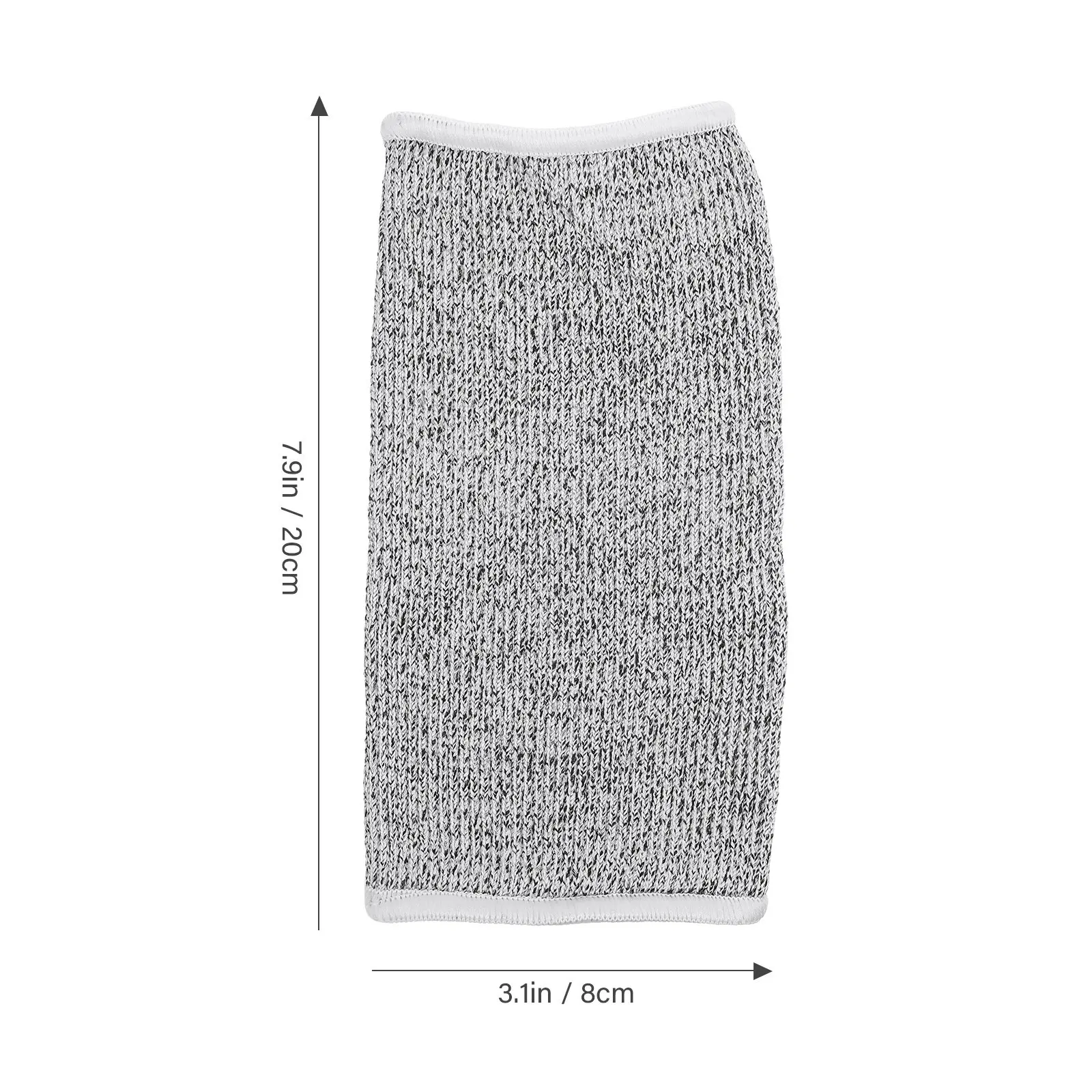 2Pairs Cut Resistant Forearm Sleeve Level 5 Arm Protective Sleeve Anti-Scratch Slash Proof Safety Guard for Work
