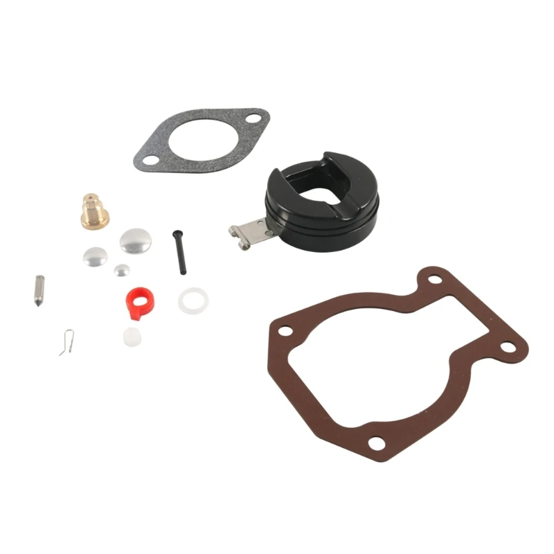 094D Carburetor Carb Repair Rebuild with Float Compatible For 9.9 15 1974-1988 398453 398452 Motor Durable