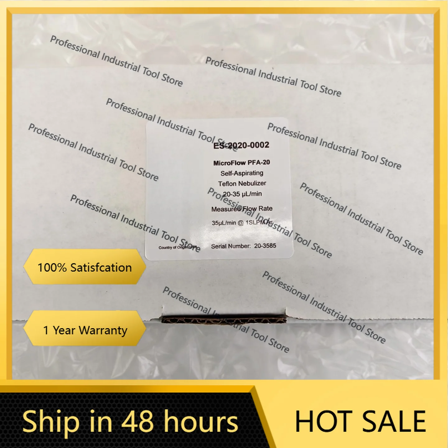 2026 new model ESI ES-2020-0002, PFA-20 Self-priming Nebulizer, US