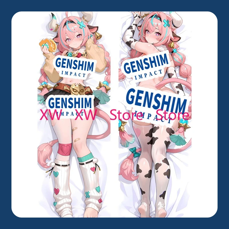 

Varesa Genshin Impact Dakimakura Anime Pillowcase Double-sided Print Body Pillow Cover Otaku Hugging Bedding Cushion Cover