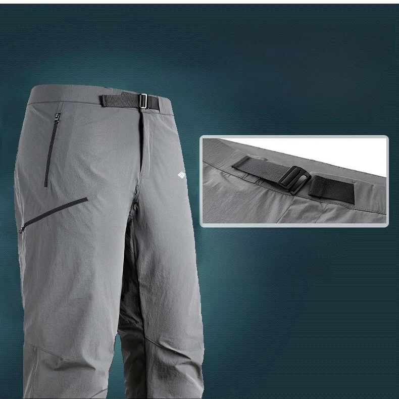 

Tagkita Men's Ice Silk Qui Dry Lightweight Casual Hiking Pants Spring Summer Breathable Comfortable Outdoor Sports