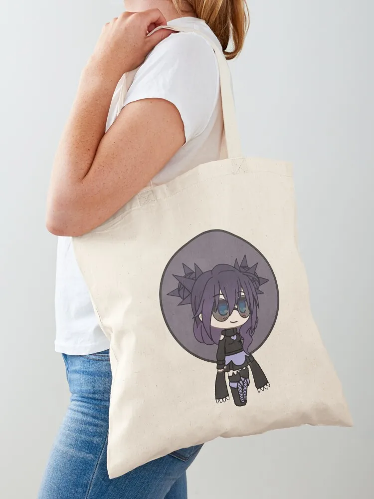 

Cute Gacha Girl - Kira Pastel Goth Chibi Girl Tote Bag Women's tote bag free delivery bags Eco bag Lady