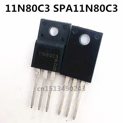 

Original 2pcs/ 11N80C3 SPA11N80C3 TO-220F 800V 11A