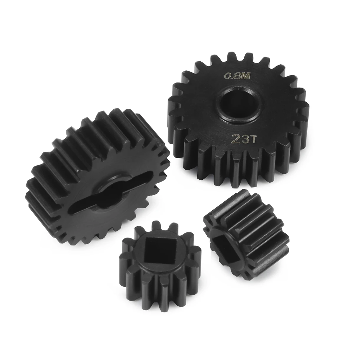 32P Heavy Duty Overdrive Portal Gear Set 21T/14T 23T/12T for 1/10 RC Crawler Axial Capra F9 SCX10 III AR45P Axle Upgrade