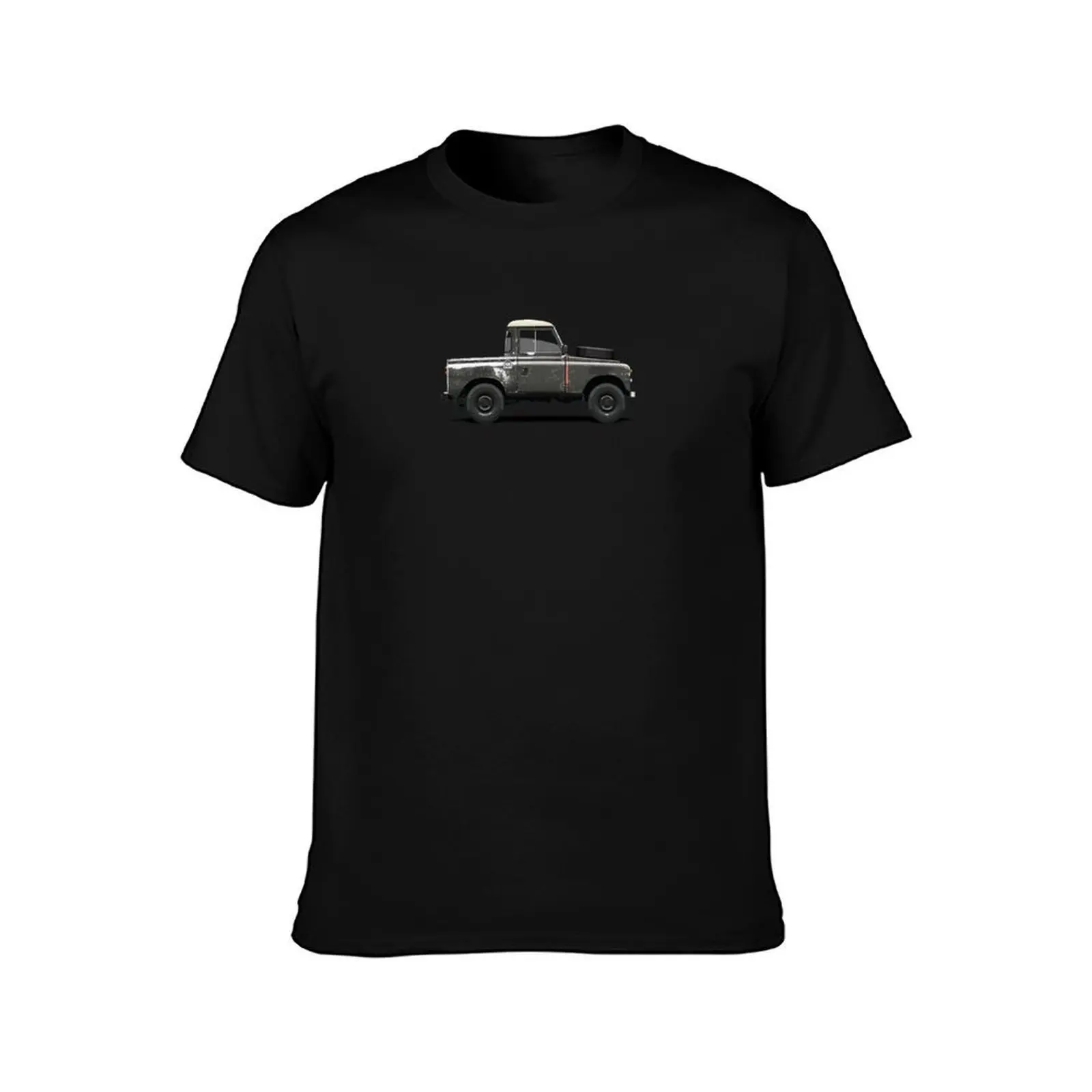 Vintage Series Pickup T-Shirt, Summer Casual Cotton Tee, Oversized Streetwear Tops, Vintage Graphic Print, Unisex Men Women
