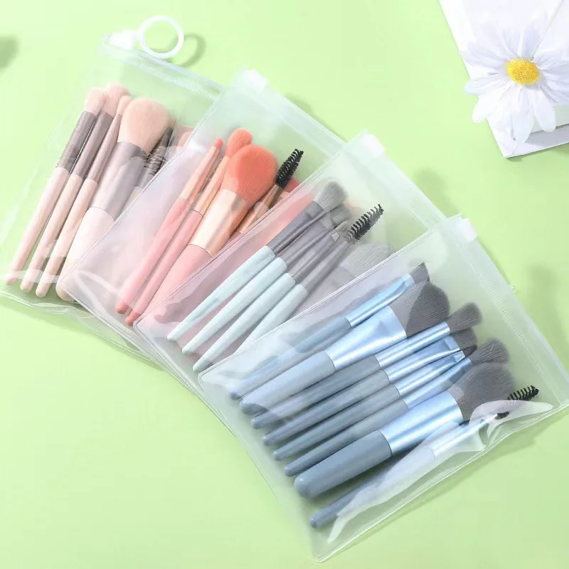 8Pcs Make-Up Pinsel Set Make-Up Concealer Pinsel Erröten Lose Pulver Lidschatten Highlighter Foundation Pinsel Schönheit Werkzeuge