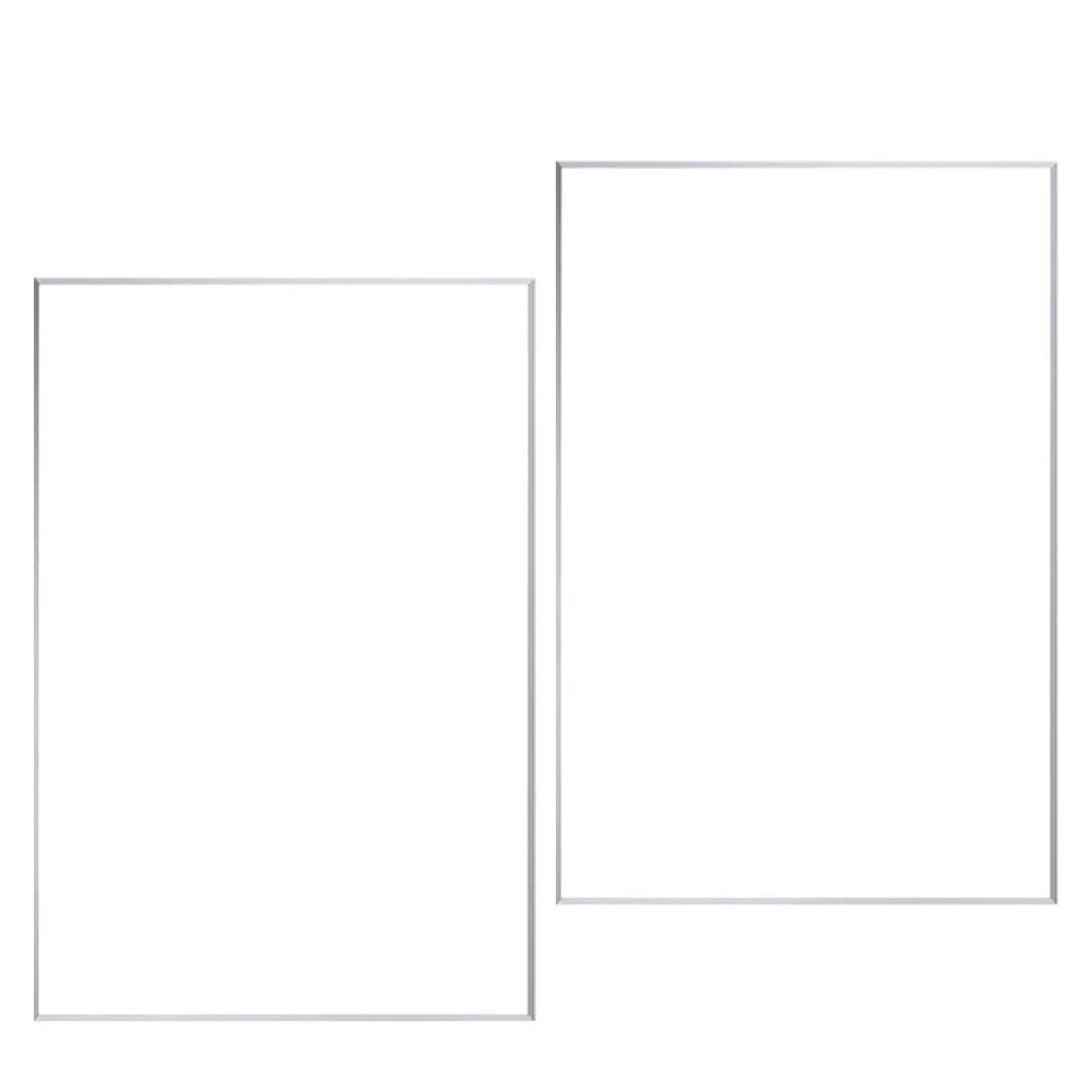 

2Pcs Acrylic Paint Palettes Clear Mixing Tray for Watercolor Acrylics Smooth Flat Surface Long-Lasting Lightweight Convenient