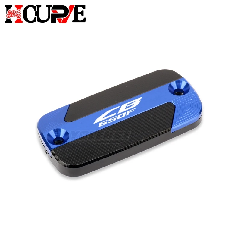 دراجة نارية CNC الجبهة سائل الفرامل خزان النفط كأس غطاء أسطوانة رئيسية غطاء ل CB650F CBR650F CB 650F CBR 650F 2014-2023