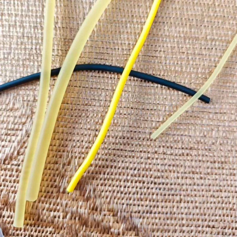 Wearproof Round Latex Shock Cord 2.0/2.5/2.8/3.0mm, Self-Practice Tennis Rebound String & Fishing Rod Anti-Drop Tether