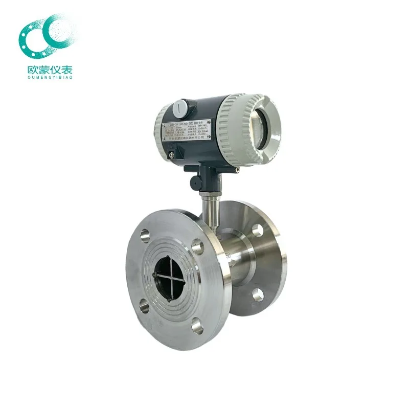 High Precision Digital Turbine Water Flow Meter For Fluid | Customizable OEM Flow Control Sensor Monitor IP65/IP68 Protection