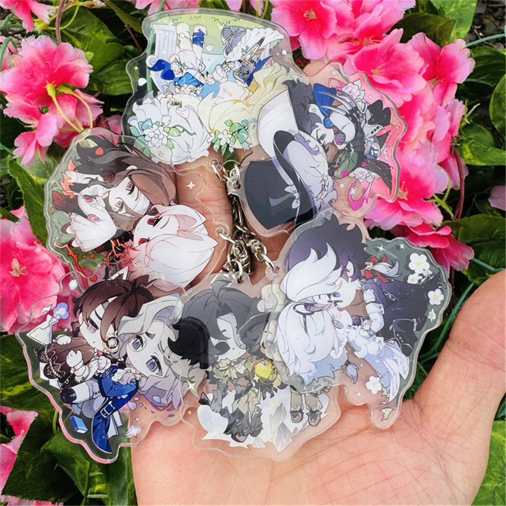 Game Identity Ⅴ PC Andrew Kreiss Cheerleader Evelyn Mora Vera Nair Cosplay COSTUME Acrylic Key Chains Keyring Prop Xmas Gift