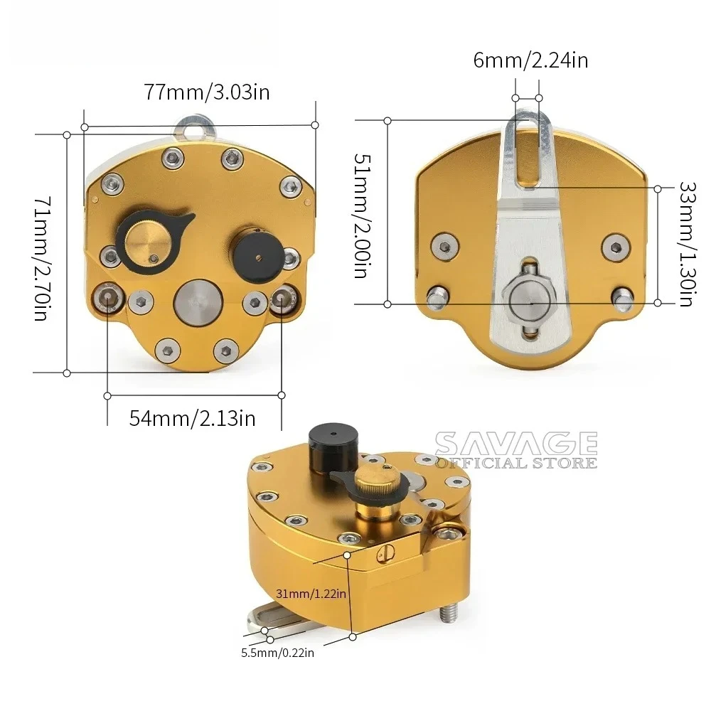 Per KOVE 450 Rally Colove 450 Rally Moto Ammortizzatore di Sterzo Stabilizzatore di Sterzo Ammortizzatore Kit di Controllo di Sicurezza Inversa