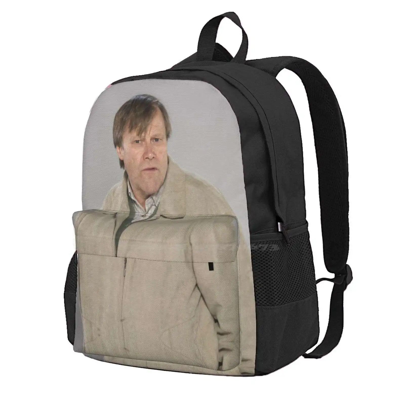 

Corrie Legends: Roy Cropper Hot Sale Schoolbag Backpack Fashion Bags Street Classic Corrie Uk Tv Itv Pop Culture